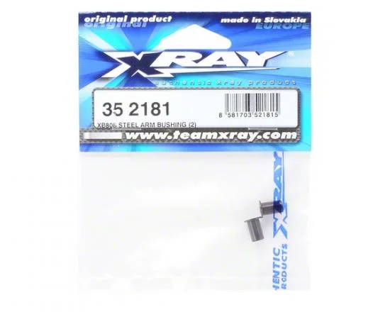 XRay XB808 Steel Arm Bushing (2) &mdash; image 2 of 3