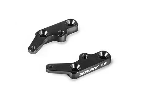 XRay XB8 Aluminium Steering Kingpin Plate - Swiss 7075 T6 - 6 (L+R)