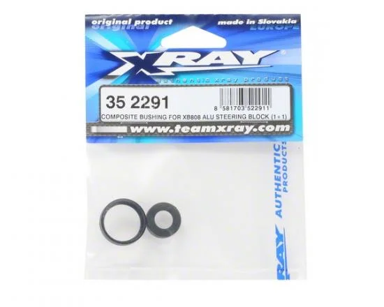 XRay Composite Bushing For XB808 Aluminium Steering Block (1+1) — image 2 of 3