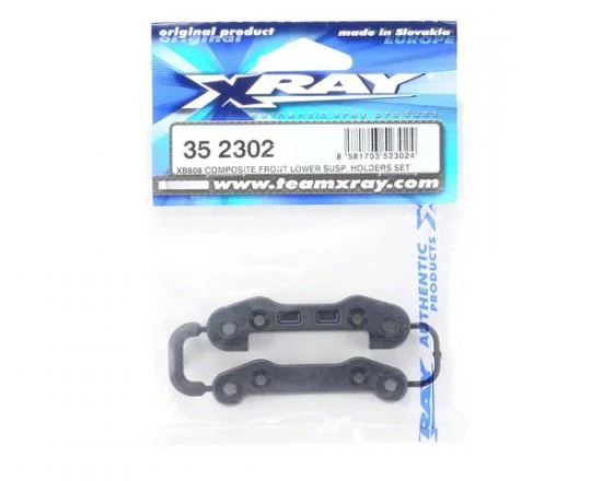 XB808 Composite Front Lower Susp. Holders Set — image 2 of 3