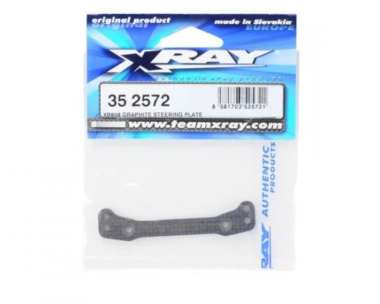 XRay XB808 Graphite Steering Plate &mdash; image 2 of 3