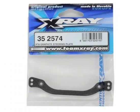 XRay GTXE Graphite Steering Plate — image 2 of 3