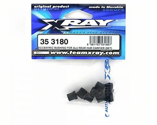 XRay Eccentric Bushing For Aluminium Rear Hub Carrier (Set) &mdash; image 2 of 2