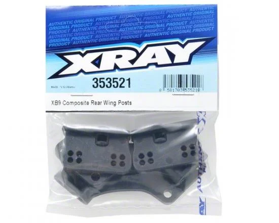 XRay XB9 Rear Wing Posts — image 2 of 2