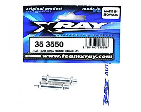 XRay Aluminium Rear Wing Mount Brace (2) — image 2 of 2