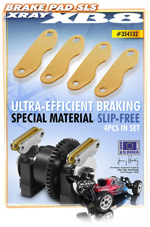 XRay Brake Pad SLS (4)