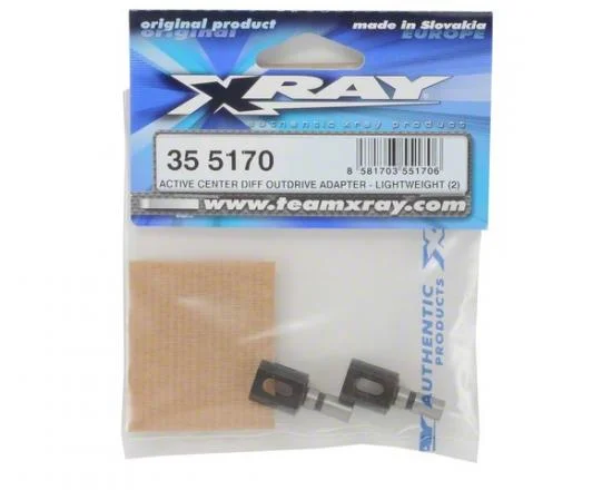 XRay Active Center Diff Outdrive Adapter - Lightweight - Hudy Spring Steel (2) — image 3 of 4