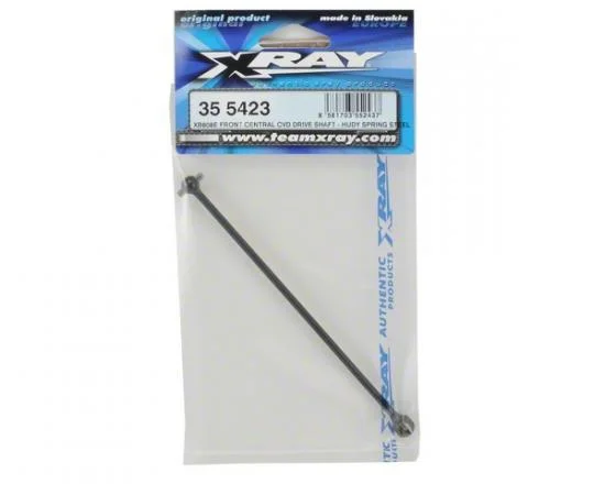 XRay XB808E Front Central CVD Drive Shaft - Hudy Spring Steel — image 3 of 3