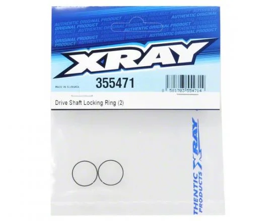 XRay XB9 Drive Shaft Locking Ring (2) &mdash; image 2 of 2