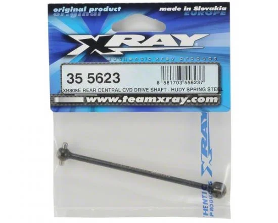XRay XB808E Rear Central CVD Drive Shaft - Hudy Spring Steel — image 3 of 3