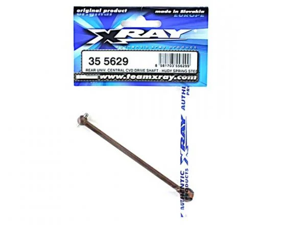 XRay Rear Universal Central CVD Drive Shaft - Hudy Spring Steel — image 2 of 2