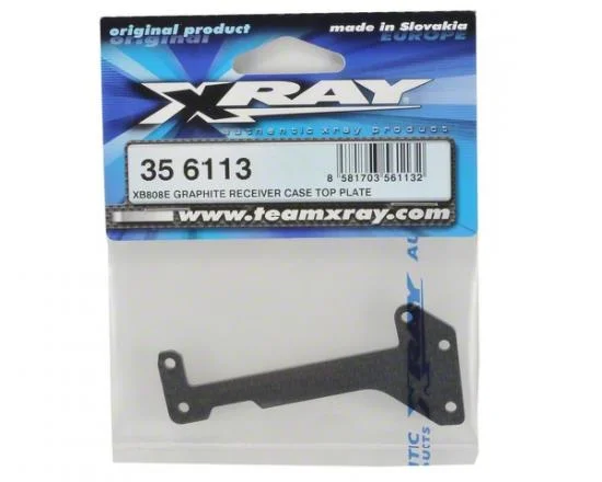 XRay XB808E Graphite Throttle Servo Top Plate — image 2 of 2