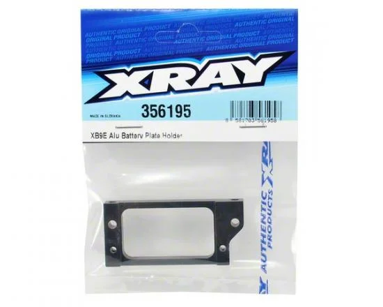 XRay XB9E Aluminium Battery Plate Holder — image 3 of 3