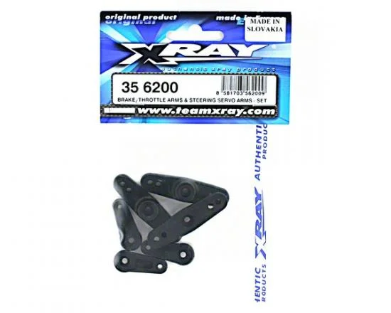 XRay Brake/Throttle Arms + Steering Servo Arms - Set — image 2 of 2