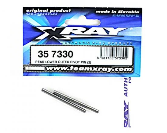 XRay Rear Lower Outer Pivot Pin (2) &mdash; image 2 of 2