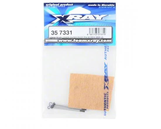 XRay XB808 Rear Lower Outer Pivot Pin Screw 3mm (2) &mdash; image 2 of 3