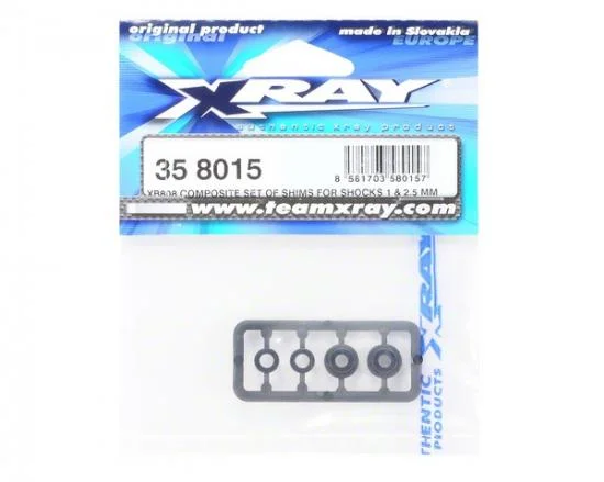 XRay XB808 Composite Set Of Shims For Shocks 1 + 2.5 mm &mdash; image 2 of 3
