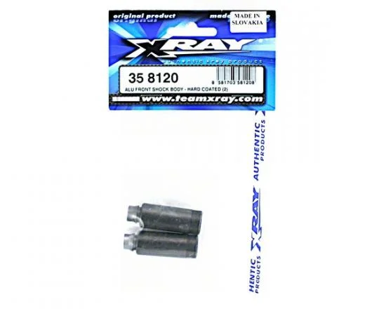 XRay Aluminium Front Shock Body - Hard Coated (2) — image 2 of 2