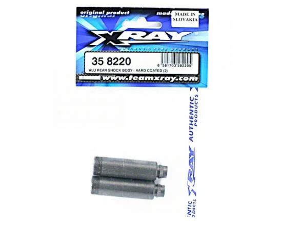 XRay Aluminium Rear Shock Body - Hard Coated (2) — image 2 of 2
