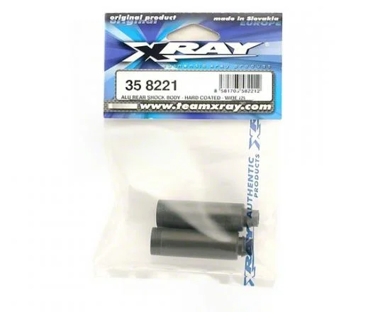 XRay Aluminium Rear Shock Body - Hard Coated - Wide (2) — image 2 of 2