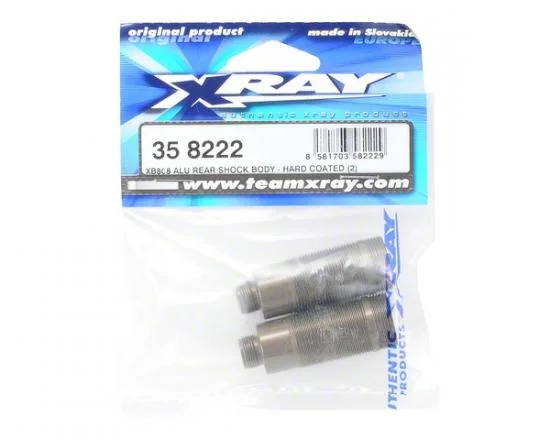 XRay XB808 Aluminium Rear Shock Body - Hard Coated (2) — image 2 of 3