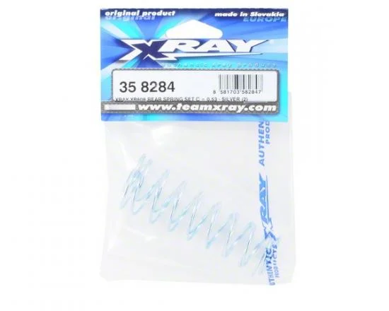 XRay XB808 Rear Spring Set C = 0.53 - Silver (2) &mdash; image 2 of 4