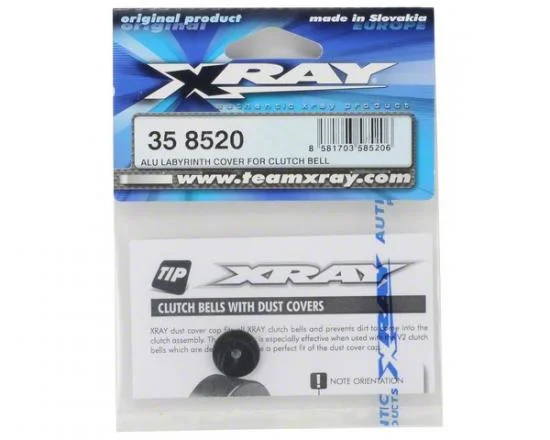 XRay Aluminium Labyrinth Dust Cover For Clutch Bell — image 3 of 5