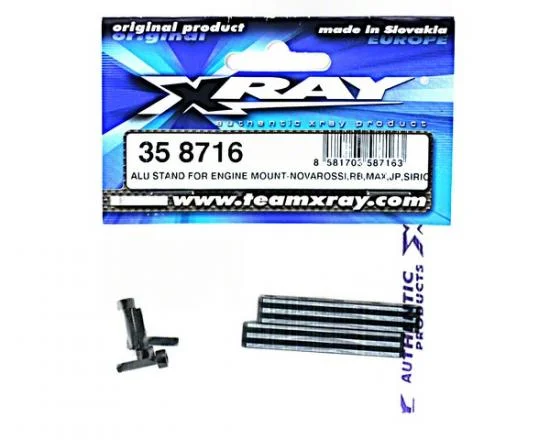 XRay Aluminium Stand For Engine Mount - Novarossi, Rb, Max, JP, Sirio, Grp — image 2 of 2