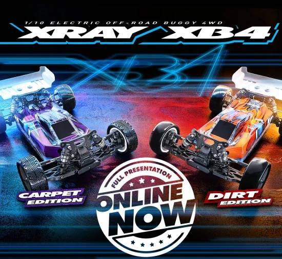 XRAY XB4C 2025 Carpet Edition 4WD Buggy | XR360017