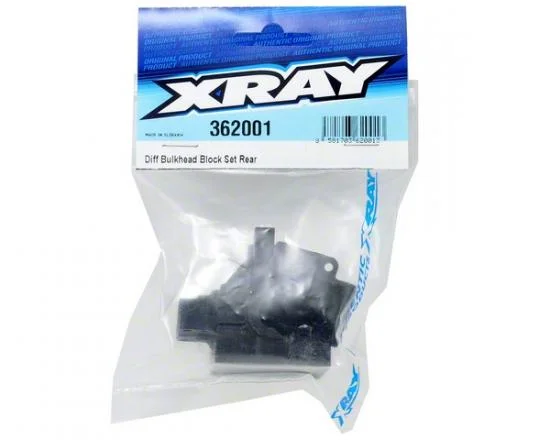 XRay Diff Bulkhead Block Set Rear &mdash; image 3 of 3