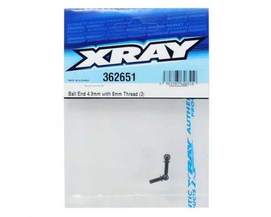 XRay Ball End 4.9mm With Thread 8mm (2) — image 2 of 2