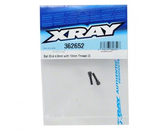 XRay Ball End 4.9mm With Thread 10mm (2) &mdash; image 2 of 2