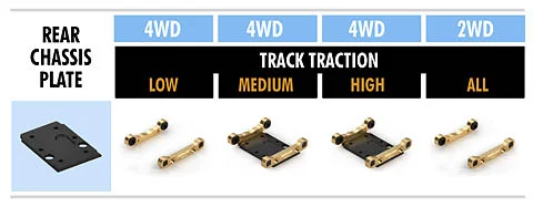 XRay Brass Rear Lower Suspension Holder Set +2 - Rr+Rf — image 3 of 5