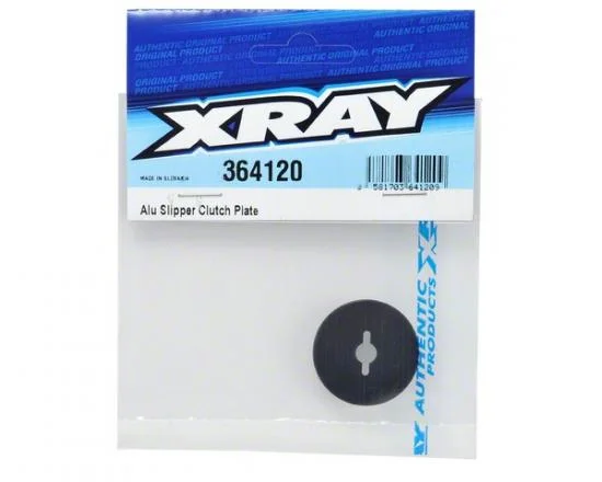 XRay Aluminium Slipper Clutch Plate - 7075 T6 Black Hard Coated — image 2 of 3