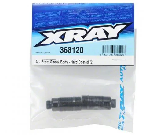 XRay Aluminium Front Shock Body - Hard Coated (2) — image 2 of 2