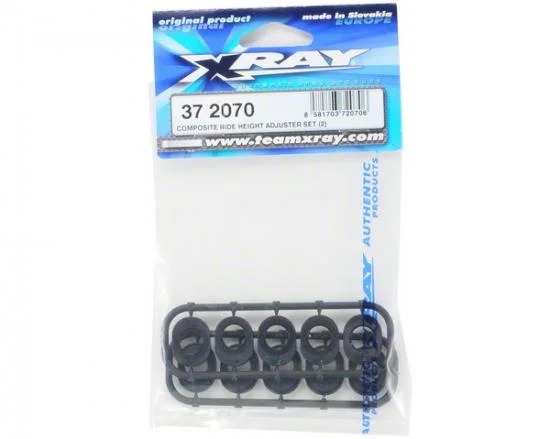 XRay Composite Ride Height Adjuster Set - V2 (2) &mdash; image 2 of 3