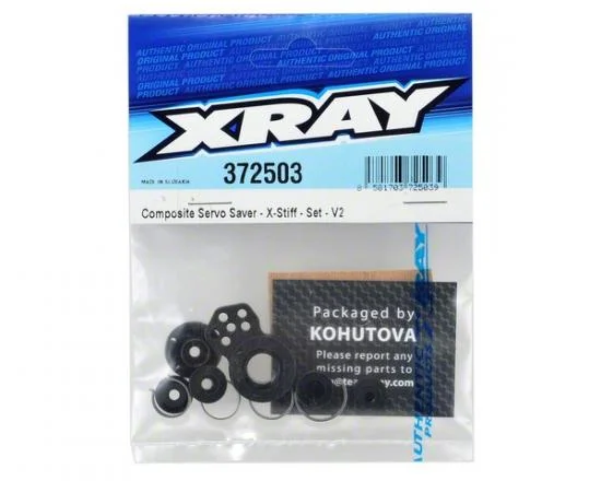 XRay Composite Servo Saver Set - X-Stiff &mdash; image 3 of 3