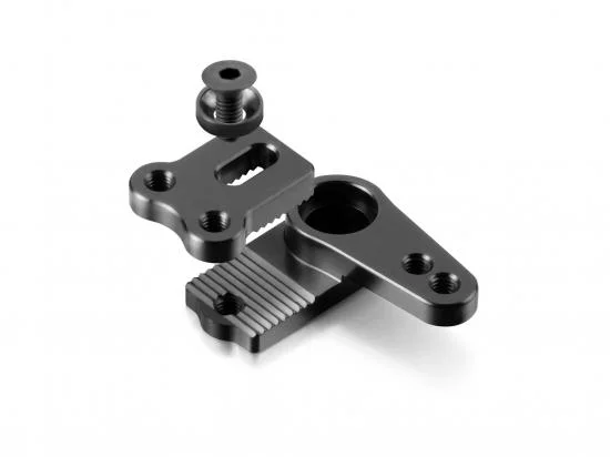 XRay X1 Aluminium Adjustable Servo Saver Set - Black — image 2 of 3