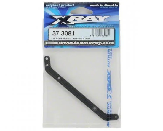 XRay Link Rear Brace - Graphite 2.5mm — image 2 of 2