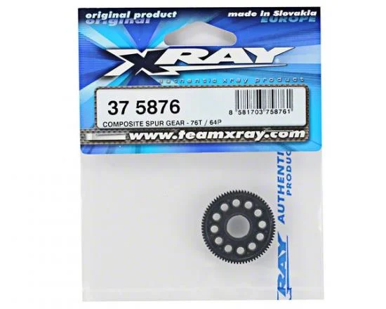 XRay Composite Spur Gear - 76T / 64P — image 2 of 3