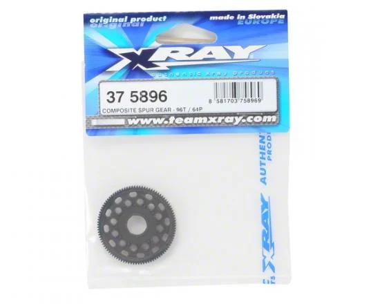 XRay Composite Spur Gear - 96T / 64P — image 2 of 3