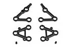 XRay Set Of Suspension Arms, Lower + Upper (2+1+1) - Hard