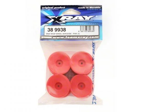 XRay M18T Wheel Aerodisk - Pink (4) — image 2 of 2