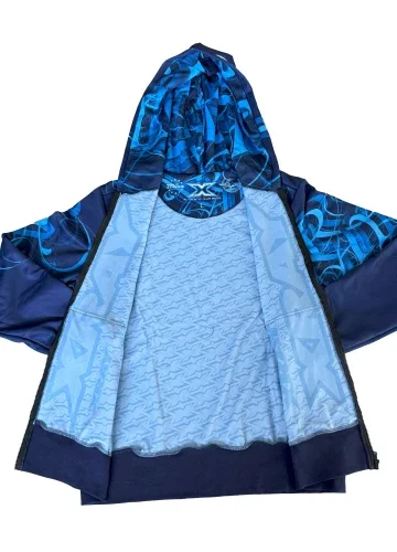XRay Sweater Hooded - HD Graphics - Blue (Xxxxl) — image 7 of 7