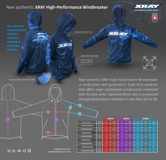 XRay High-Performance Windbreaker (S) — image 3 of 3