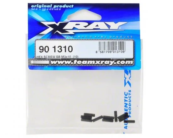 XRay Hex Screw Sb M3X10 (10) — image 2 of 2