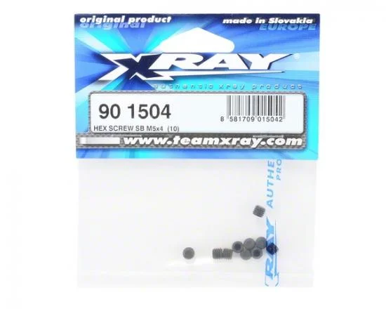 XRay Hex Screw Sb M5X4 (10) — image 2 of 2