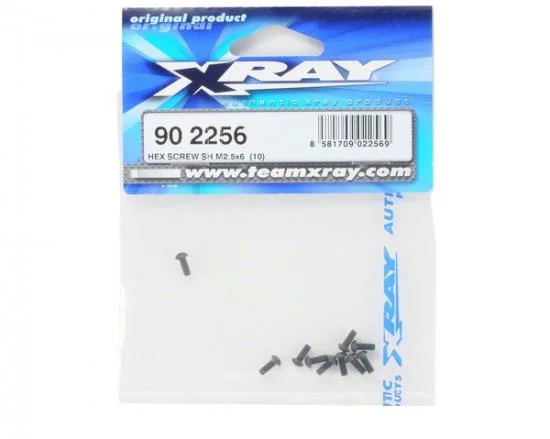 XRay Hex Screw SH M2.5X6 (10) — image 2 of 3