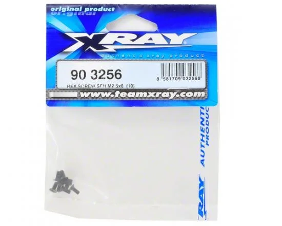 XRay Hex Screw Sfh M2.5X6 (10) &mdash; image 2 of 2