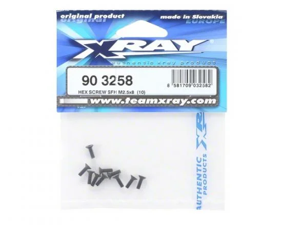 XRay Hex Screw Sfh M2.5X8 (10) — image 2 of 2